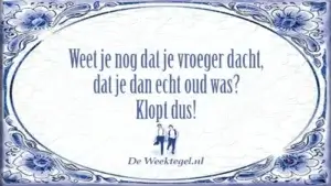 Weet je nog...