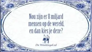 Nou zijn er...