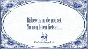 Rijbewijs in de pocket...