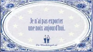 Je n'ai pas exporter...