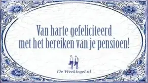 Bereiken pensioen!