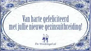 Nieuwe gezinsuitbreiding!